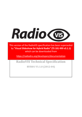 Rvis01 V1.1.0 (2012-04)