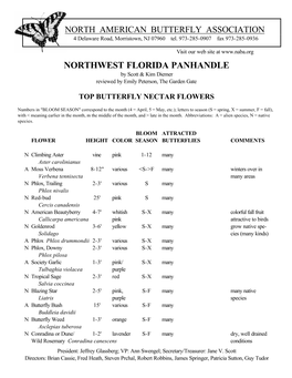 NORTHWEST FLORIDA PANHANDLE by Scott & Kim Diemer Reviewed by Emily Peterson, the Garden Gate