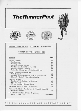 Runner Post 23 June 1991.Pdf