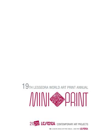 Official Catalogue of Mini Print 2020 (PDF)
