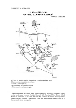 La Via Atellana Ovvero La Capua-Napoli