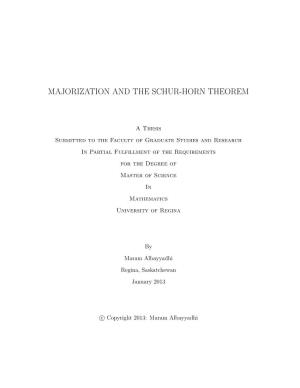 Majorization and the Schur-Horn Theorem