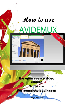 How to Use AVIDEMUX