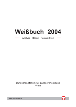 Weißbuch 2004