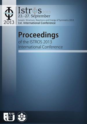 Istros 2013 Proceedings Download Link