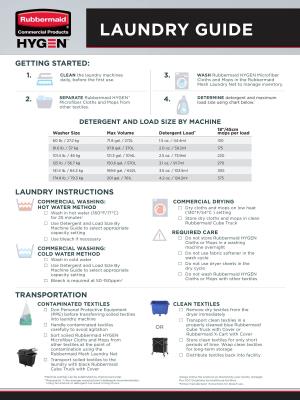 View HYGEN™ Laundry Guide