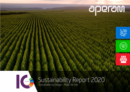Sustainability Report 2020 Sustainable by Design – Made for Life