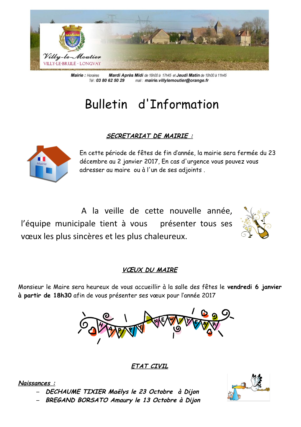 Bulletin D'information