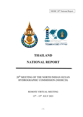 Thailand National Report