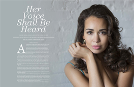 Las Olas Lifestyle Cover Story on Nadine Sierra