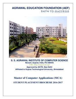 Ss Agrawal Institute of Computer Science