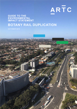 BOTANY RAIL DUPLICATION OCTOBER 2019 Contents