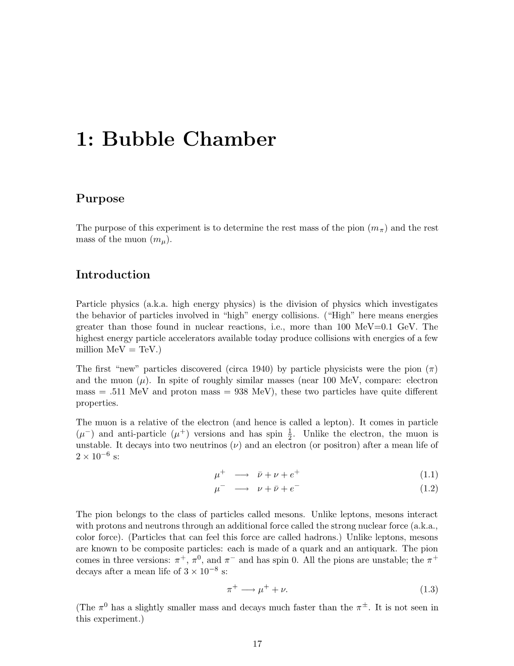 Bubble Chamber