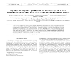Spatio-Temporal Patterns in Diversity of a Fish Assemblage Along the Norwegian Skagerrak Coast
