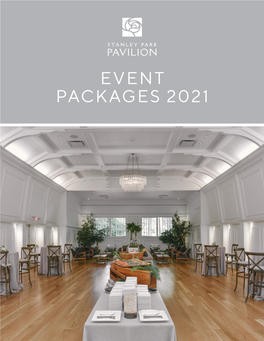 Event Packages 2021