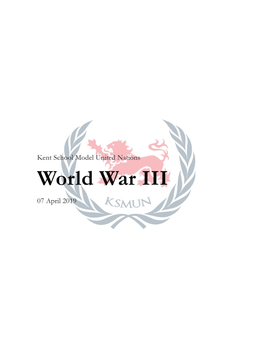 World War III Background Guide.Pdf