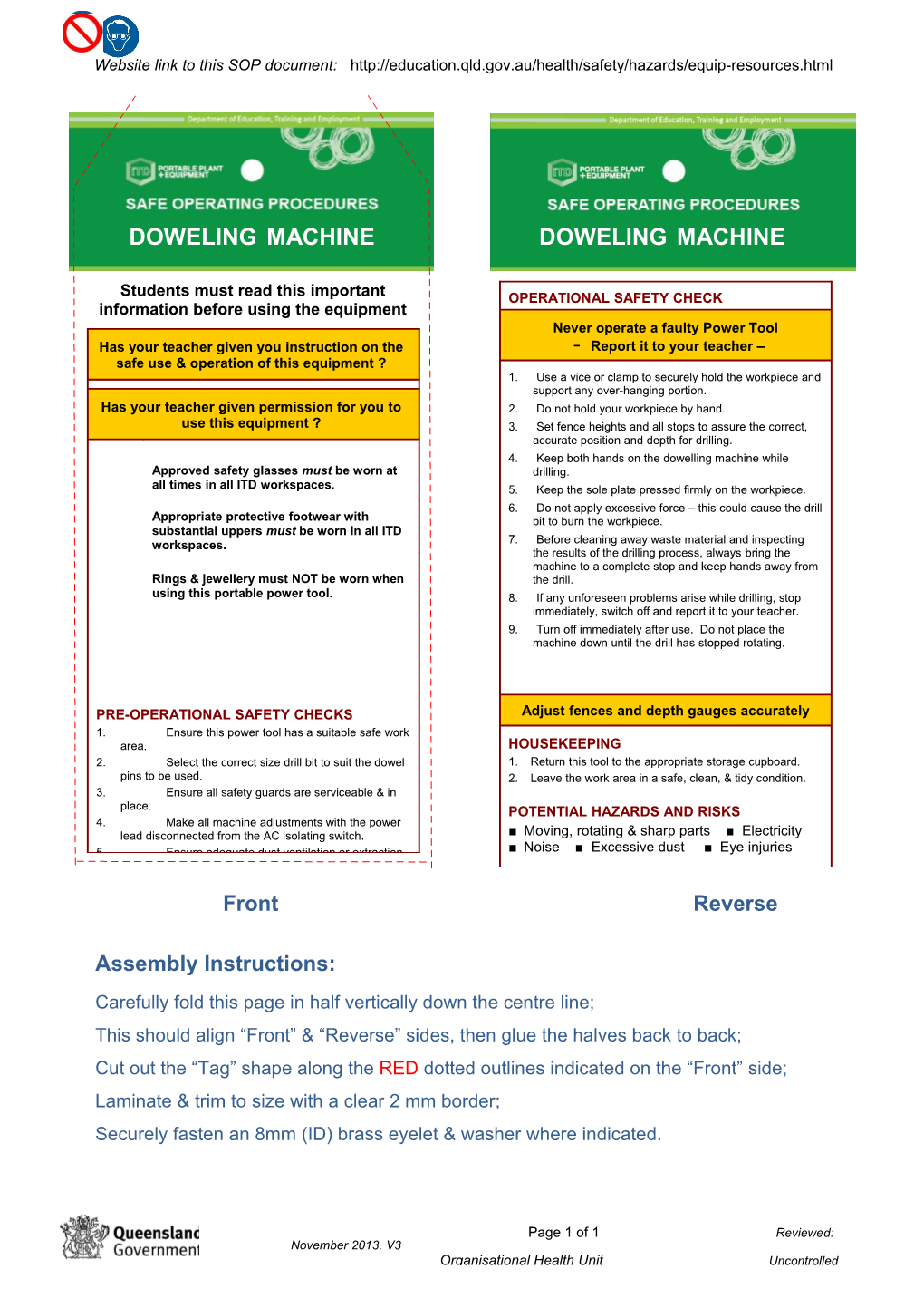 DETE - Safe Operating Procedure s4