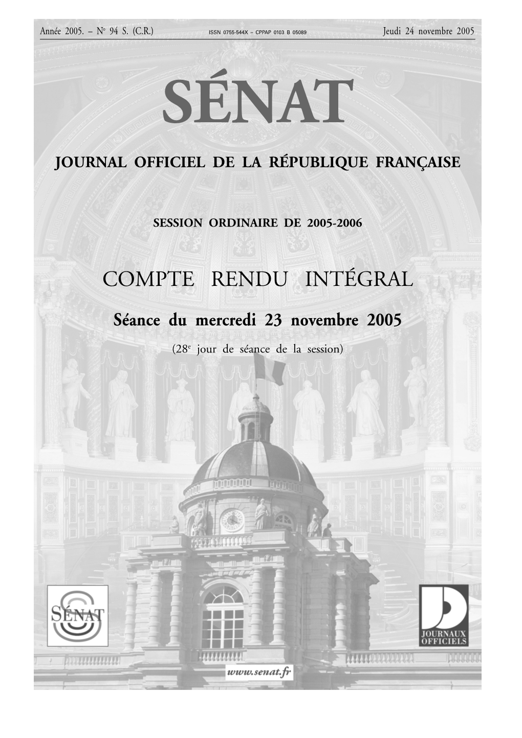 Compte Rendu Intégral