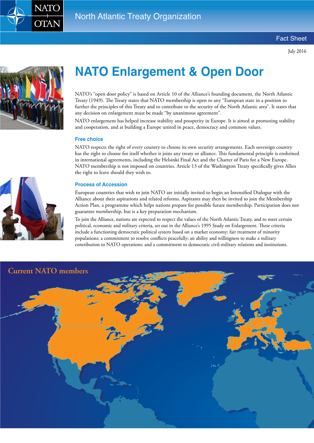 NATO Enlargement & Open Door