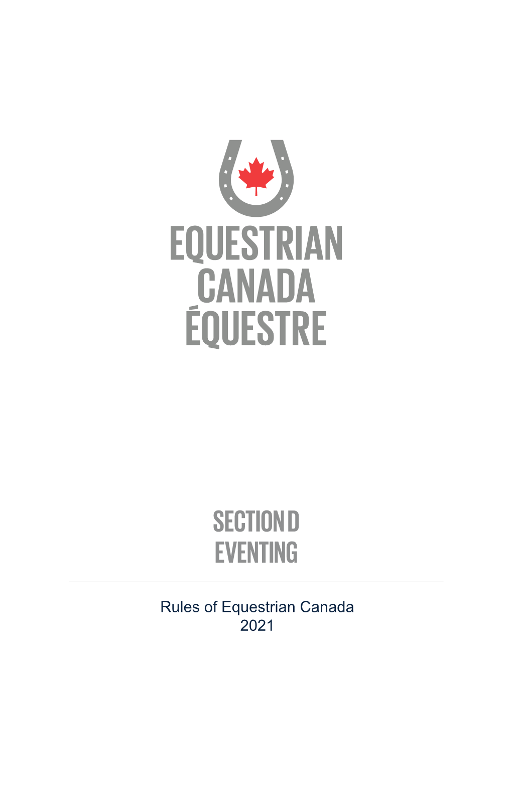 Section D: EVENTING