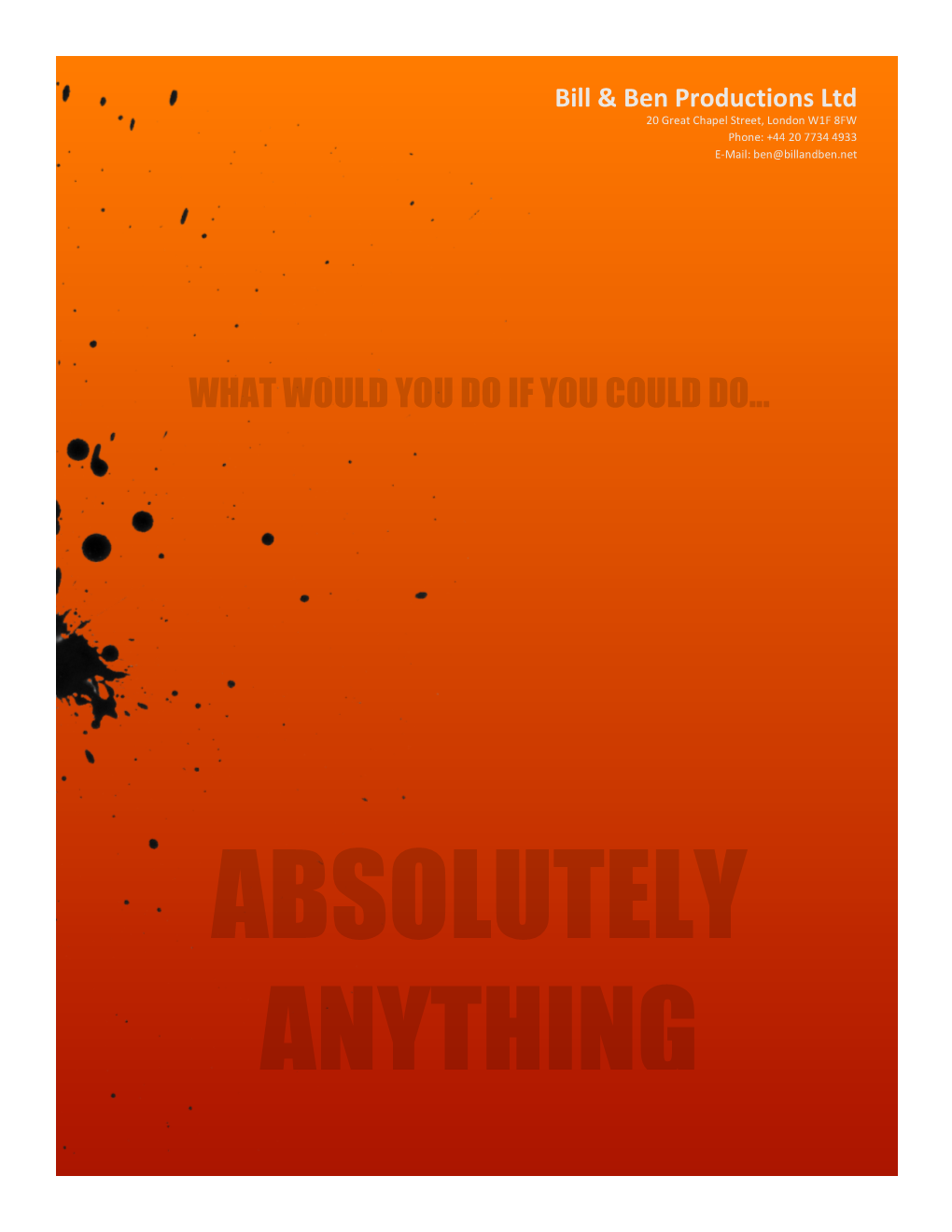 Absolutely Anything