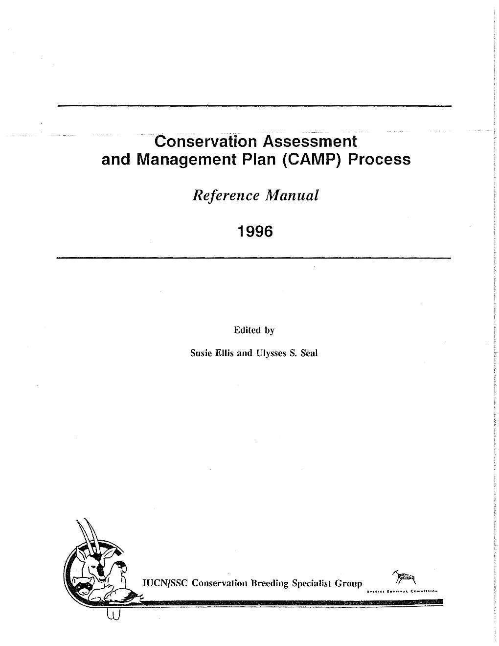 (CAMP) Process Reference Manual 1996