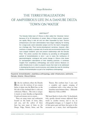 The Terrestrialization of Amphibious Life in a Danube Delta ‘Town on Water’