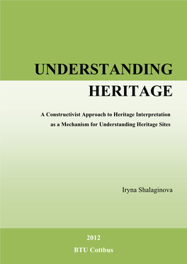 Understanding Heritage Sites