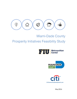 Miami-Dade County Prosperity Initiatives Feasibility Study