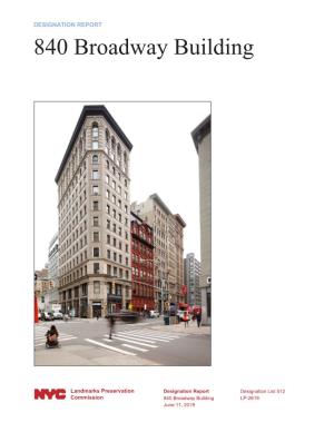 840 Broadway Building