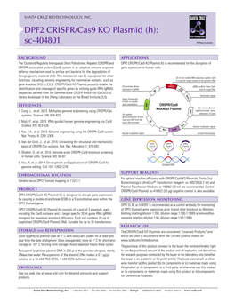 DPF2 CRISPR/Cas9 KO Plasmid (H): Sc-404801