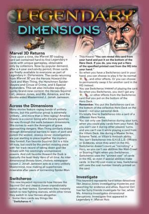 Legendary Rules – Dimensions
