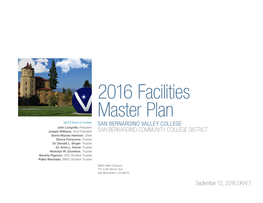 2016 Facilities Master Plan