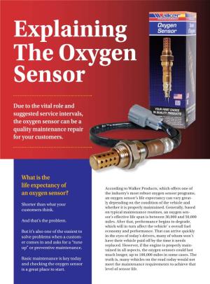 O2-Explaining the Oxygen Sensor