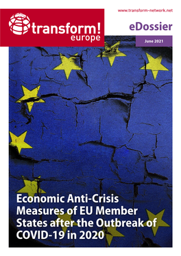 Economic Anti-Crisis Measures of EU Member States After the Outbreak Of