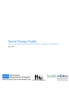 Dental Therapist Toolkit