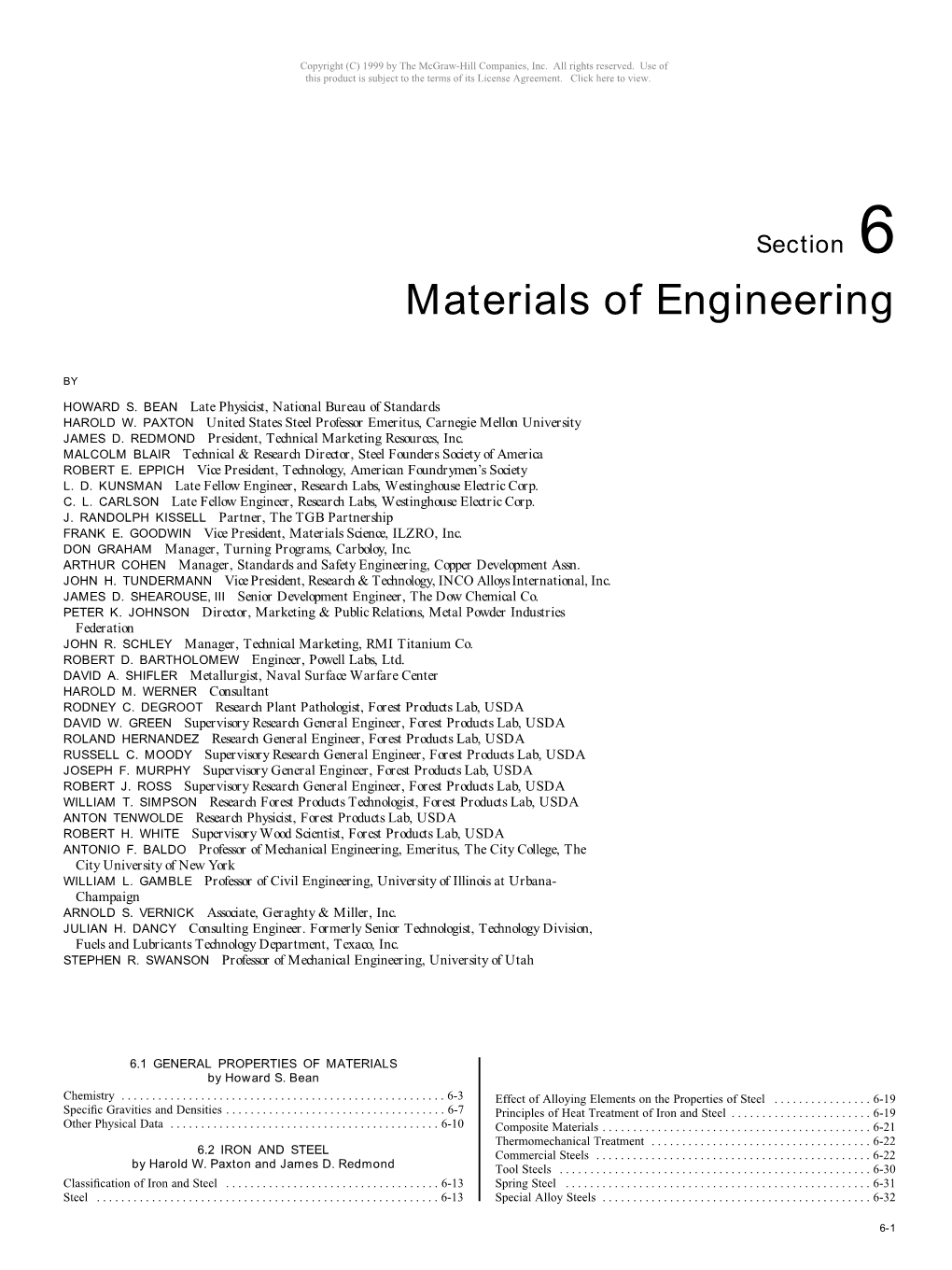 Materials of Engineering