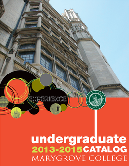 Undergraduate Catalog 2013