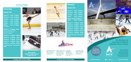 Ice Skating and Learning to Skate at Deeside Leisure Centre Sunday