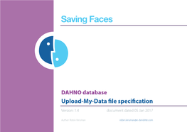 Upload-My-Data File Specification