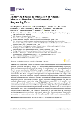 Downloaded from NCBI, and Their Detailed Information Is Listed in Table1