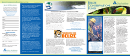 Belize Conservation Fund