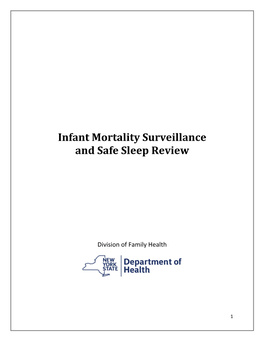 Infant Mortality Surveillance and Safe Sleep Review