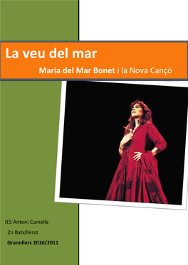 Maria Del Mar Bonet I La Nova Cançó