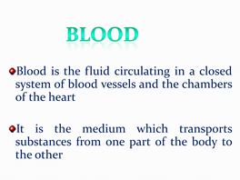 16Th March 2020 Blood Revised