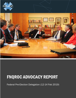 Fnqroc Advocacy Report
