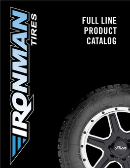 Full Line Product Catalog Ironman St-Svp Contents