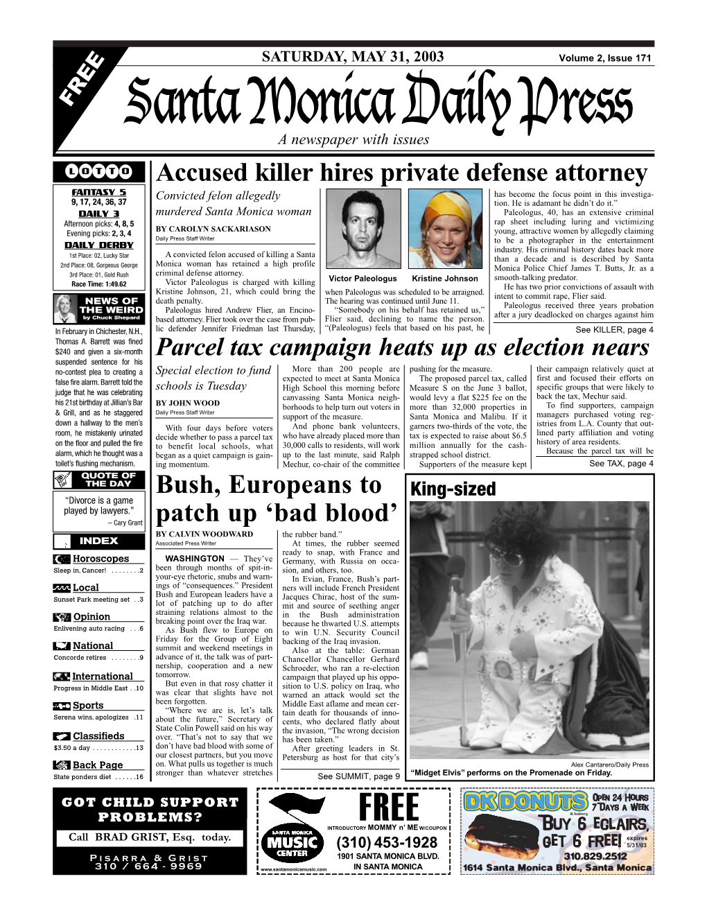 FREE Santa Monica Dailypress