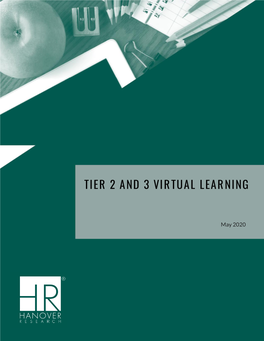 Tier 2 and 3 Virtual Learning