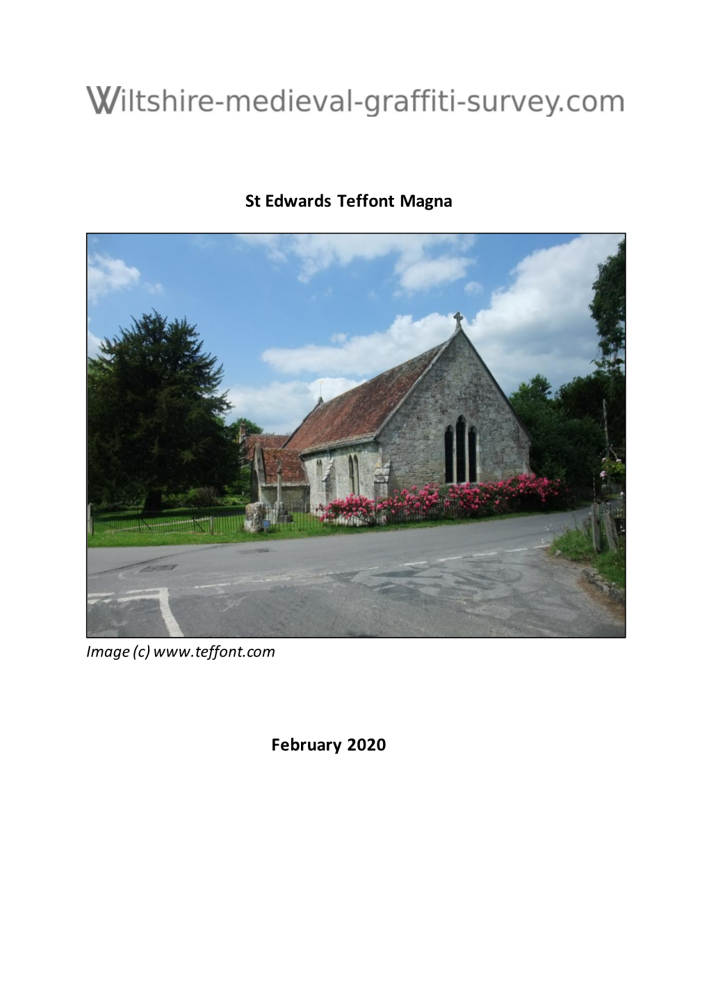 St Edwards Teffont Magna February 2020